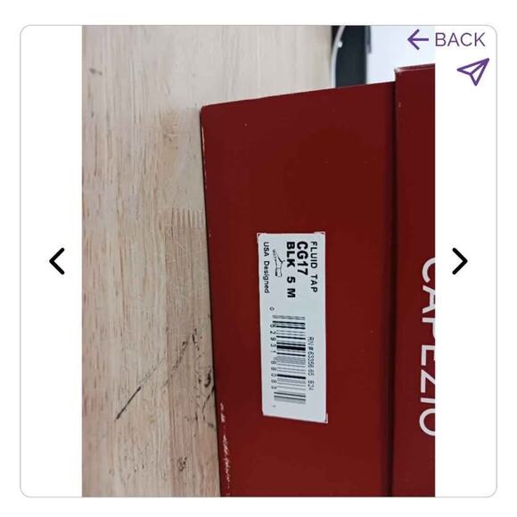 Women/ teen fluid tap shoe  size 5 - Picture 2 of 2